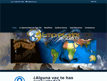 Tablet Screenshot of empresariosdelsigloxxi.com